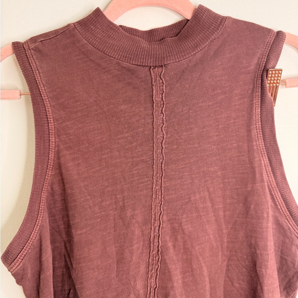Anthropologie Brown Muscle Tee - Picture 2 of 4